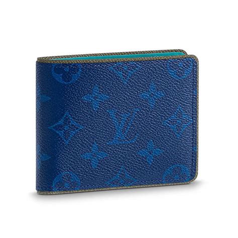 louis vuitton men's wallet blue